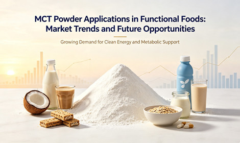MCT Powder Applications in Functional Foods: Market Trends and Future Opportunities